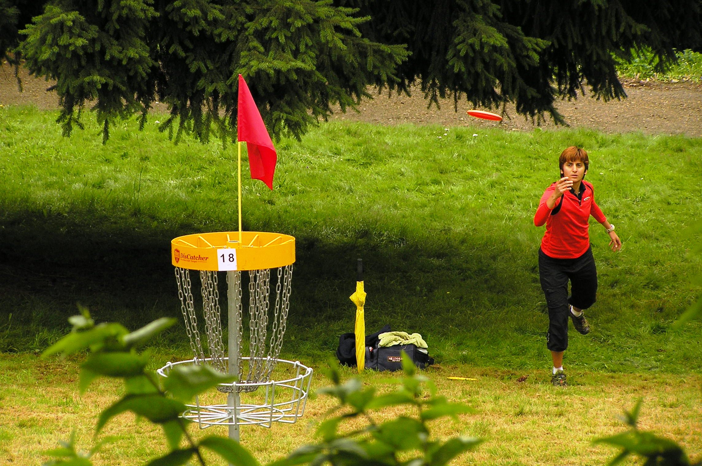 Tag familien, vennerne eller kollegaerne med til Frisbee Golf